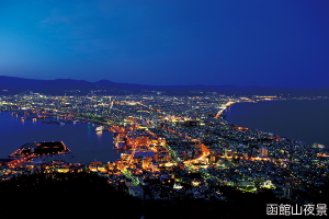 Night view from Hakodateyama 